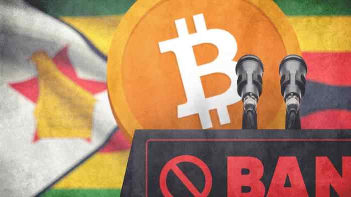 Zimbabwe’s Reserve Bank Issues Total Ban on Cryptocurrency