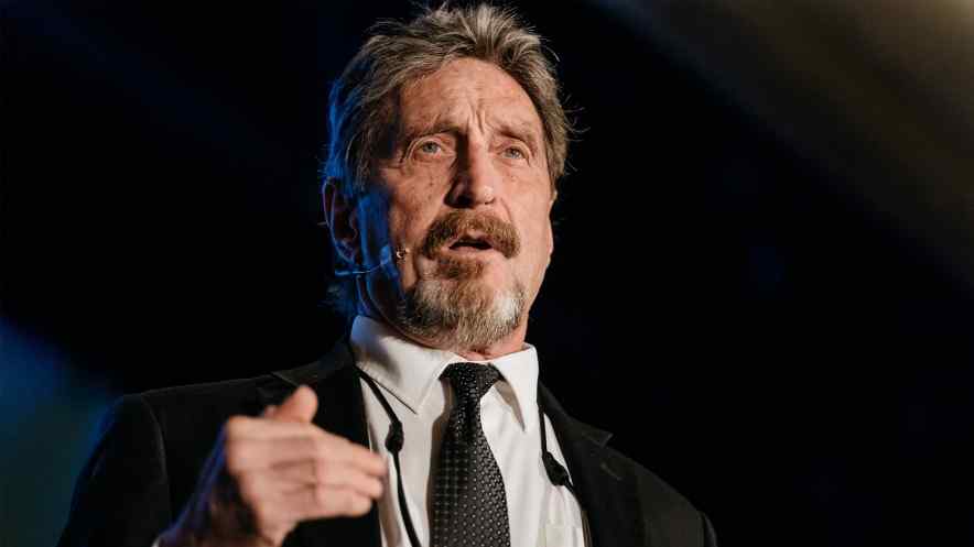 15-Year-Old Plays DOOM On BitFi Wallet Because John McAfee Still Won’t Stop Talking