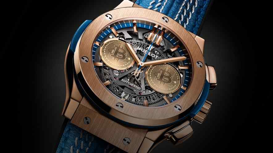 Hublot Creates a Bitcoin Inspired Timepiece That Can Only Be Purchased with BTC