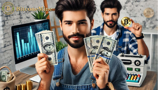 Market trend direction Personal reserve planning Earn one Bitcoin a month BitconeMine